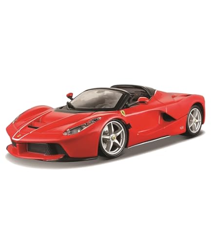 Amazon.com: Ferrari Laferrari F70 Red 1/24 by Bburago 26001 : Arts